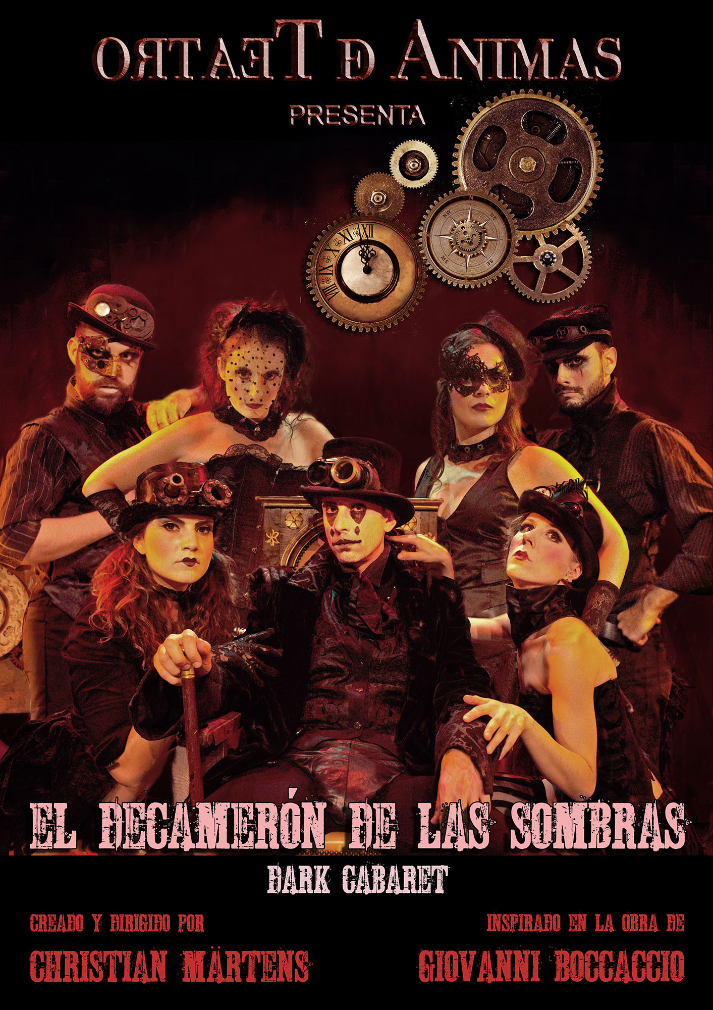 Cartel de El Decamerón de las Sombras