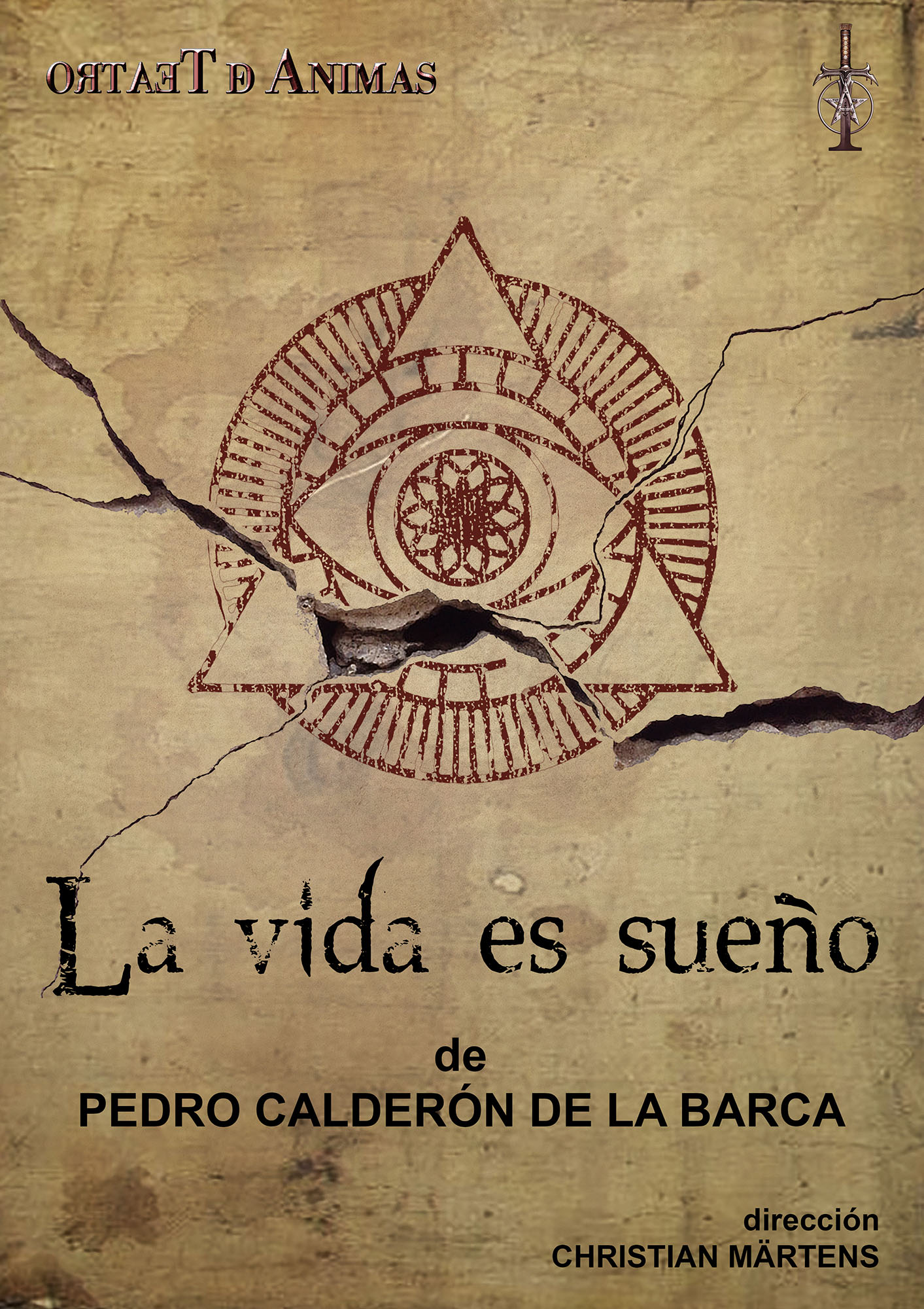 Cartel de La vida es sueño