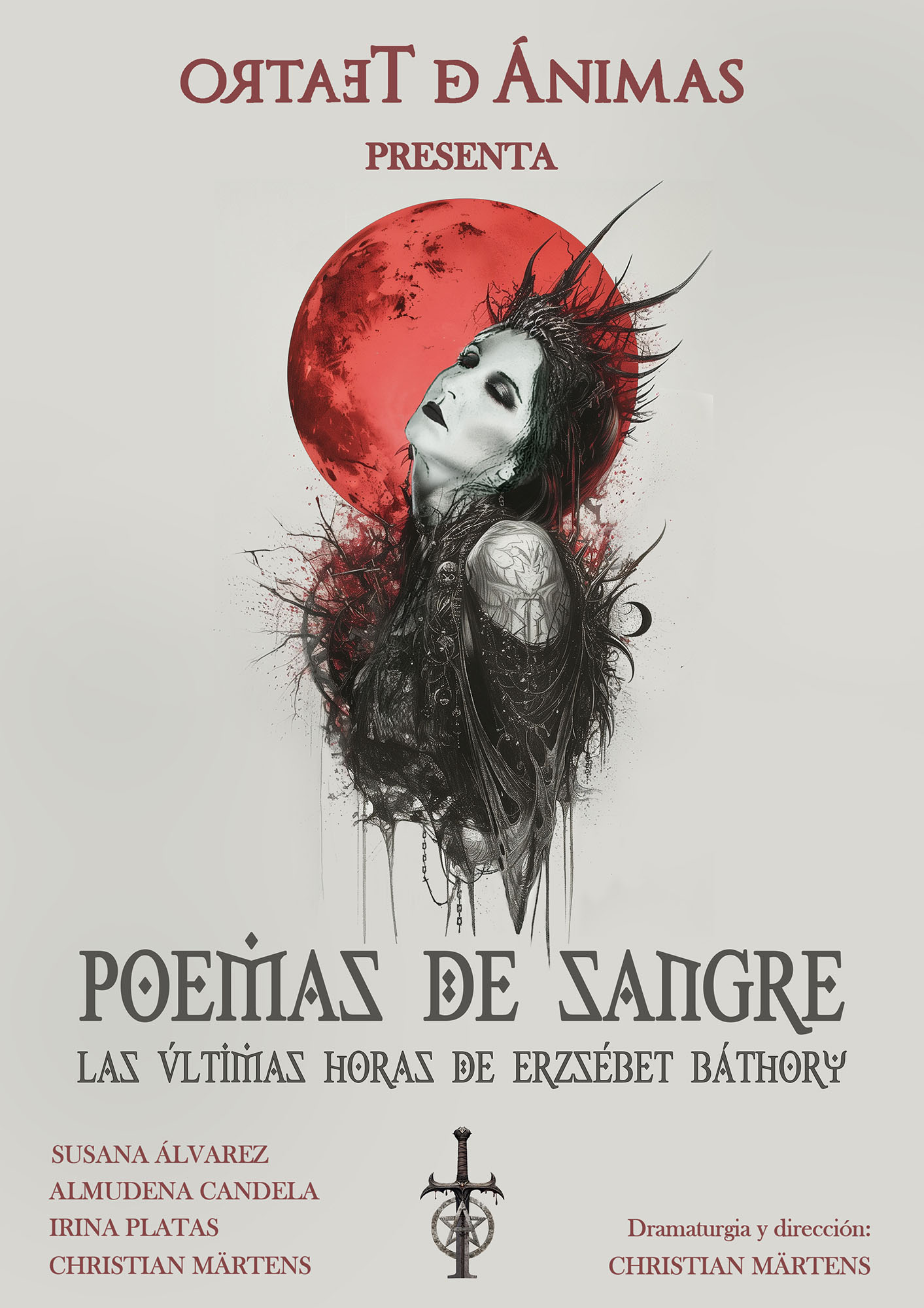 Cartel de Poemas de sangre